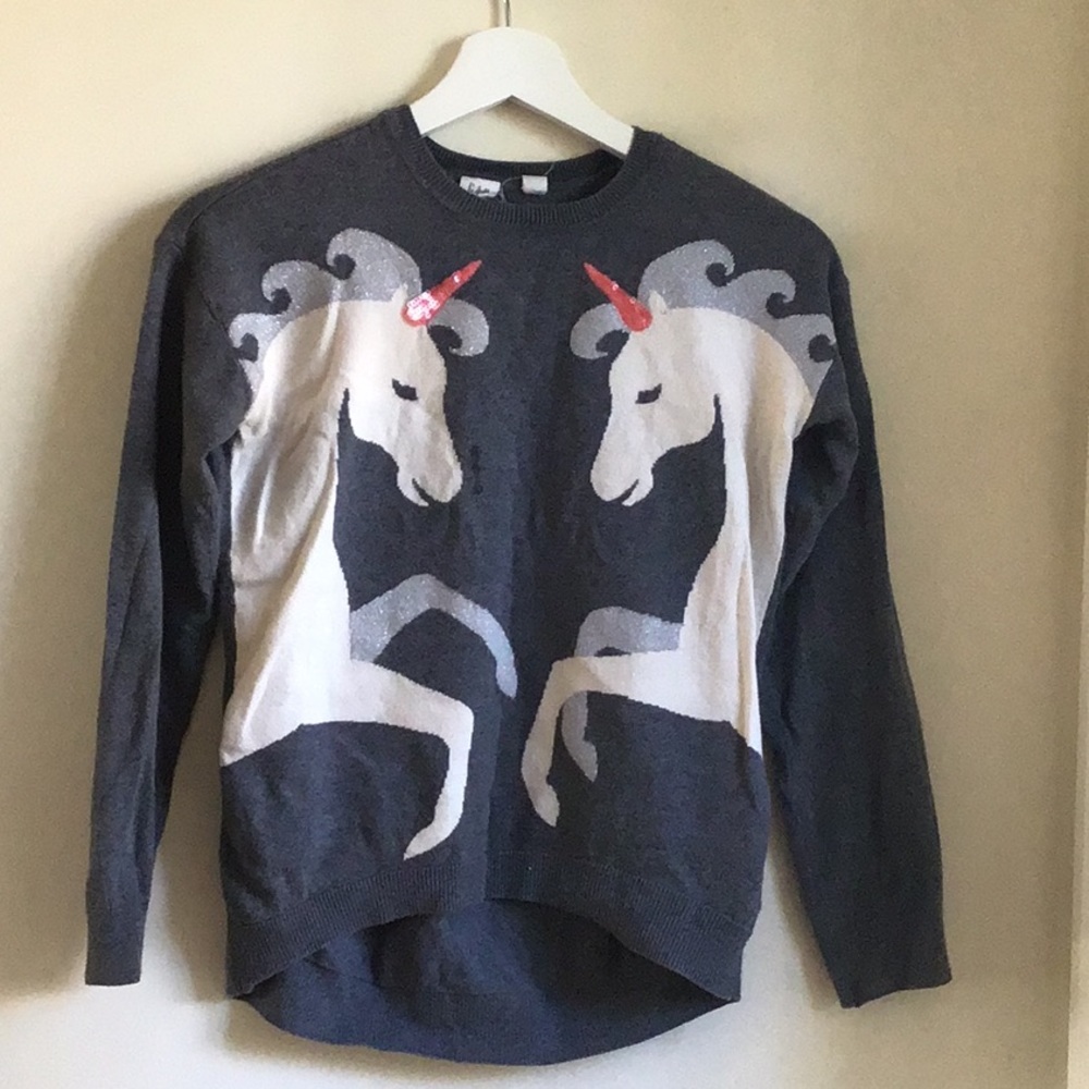 GAP Kids unicorn sweater